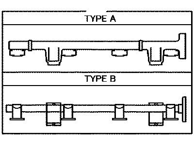 2012 Toyota Highlander Fuel Rail - 23814-36010