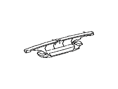 Toyota 55950-21030 Nozzle Assembly, DEFROST