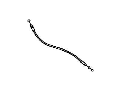 Toyota 72360-21010 Cable Assembly, RECLINING