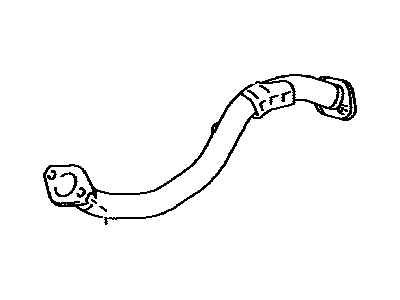 Toyota 17410-36160 Front Exhaust Pipe Assembly
