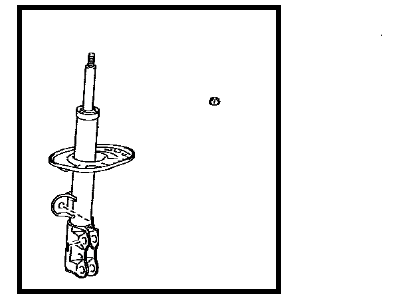 Toyota 48510-80536 Shock Absorber Assembly Front Right