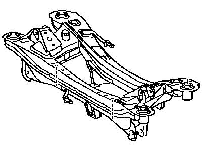 Scion tC Rear Crossmember - 51206-12161