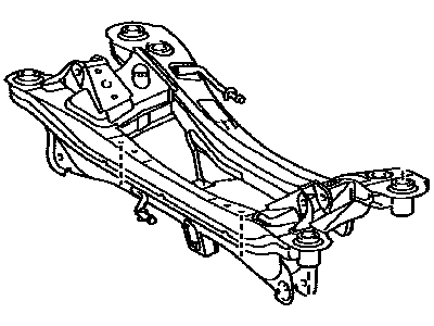 2011 Scion tC Rear Crossmember - 51206-12160