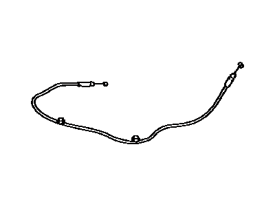 Toyota 72380-21011 Cable Assembly, Seat Adjust