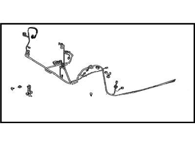 Toyota 82161-21700 Wire, Floor