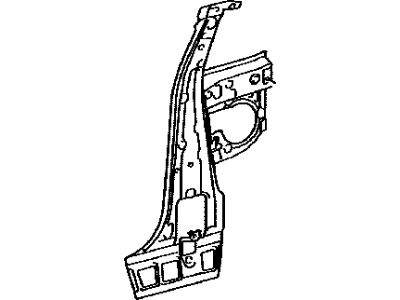 Toyota 61032-21020 Pillar Sub-Assembly, NO.