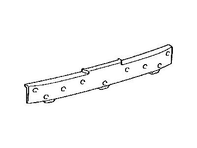 Toyota 52615-21010 ABSORBER, Rear Bumper