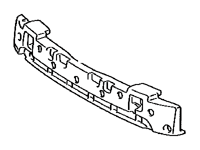 Toyota 52611-21060 ABSORBER, Front Bumper