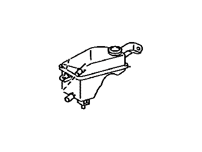 Toyota 16480-28080 Reserve Tank Assembly, R