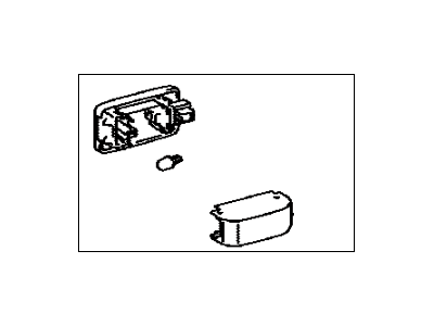 Toyota 81330-58010 Lamp Assembly, Luggage C