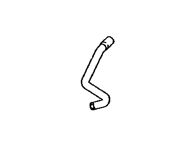 Scion tC Coolant Reservoir Hose - 16261-36020