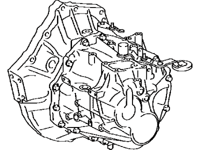 Toyota 30300-21152 TRANSAXLE Assembly, Manual