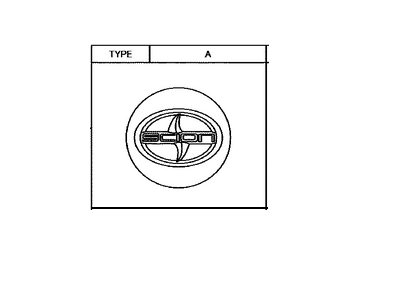 Toyota 42603-21060 Wheel Hub Ornament Sub-Assembly