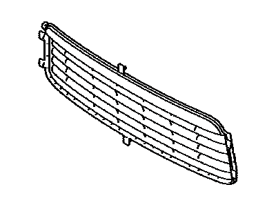 Toyota 53112-21060 Lower Radiator Grille No.1