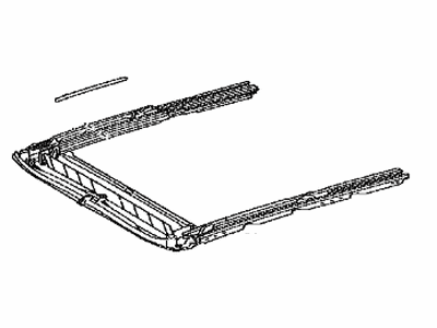 Toyota 63202-21051 Rail Sub-Assembly, Slide