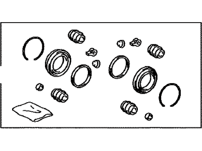 Toyota 04478-42020 Cylinder Kit, Disc Brake, Front