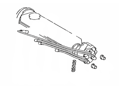 Toyota 90919-22329 Cord Set, Coil & Spark, W/Resistive