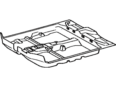 Toyota 58510-1G230-06 Carpet Assembly, Front Floor, Front