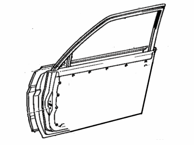 Toyota 67001-16340 Panel Sub-Assy, Front Door, RH