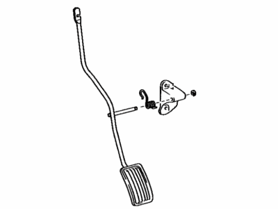 Toyota 78120-16080 Rod Assy, Accelerator Pedal