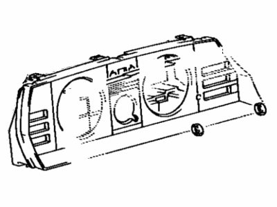 Toyota 83133-1G050 Plate, Combination Meter