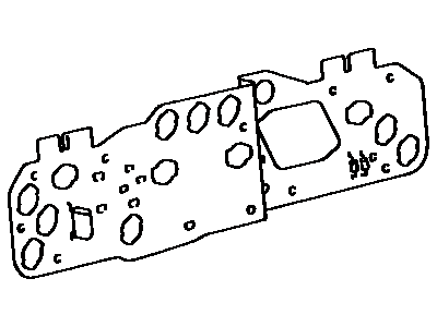 Toyota 83247-1G870 Plate Sub-Assembly, Combination Meter Circuit