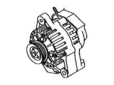 1988 Toyota Tercel Alternator - 27060-11080