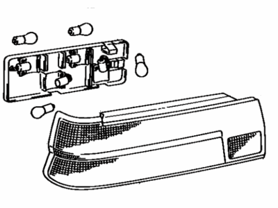 1990 Toyota Tercel Back Up Light - 81550-16381