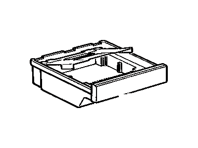 Toyota 74102-16030 Box Sub-Assy, Front Ash Receptacle