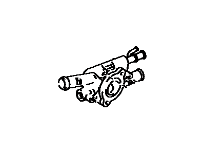 Toyota 16303-11050 Housing, Water Outlet