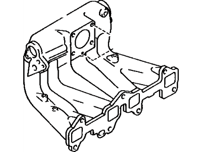 1987 Toyota Tercel Intake Manifold - 17101-11130