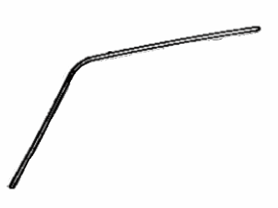 Toyota 75552-16110 Moulding, Roof Drip Side Finish, LH