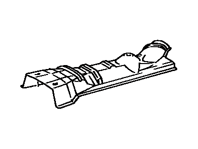 Toyota 46439-16010 Insulator, Parking Brake Cable Heat