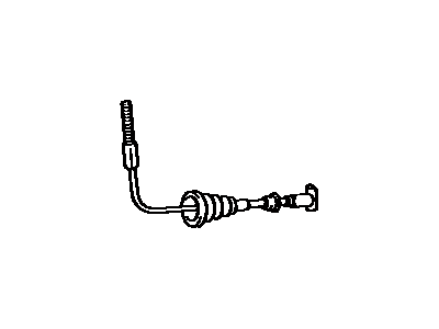 1987 Toyota Tercel Parking Brake Cable - 46410-10050