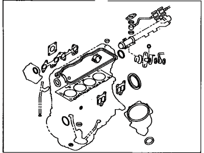 Toyota 04111-35162 Gasket Kit, Engine O