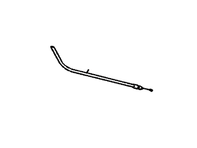 1987 Toyota Tercel Fuel Door Release Cable - 77035-16070