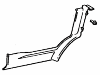 Toyota 62551-16040-06 Garnish, Rear Seat Side, RH