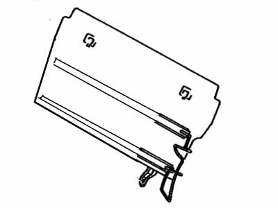 Toyota 71087-16040 Board Sub-Assy, Rear Seat Back