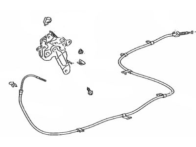 Toyota 46200-08070 Pedal Assembly, Parking