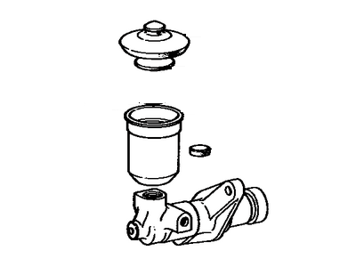 Toyota 31402-35010 Reservoir Sub-Assy, Clutch Master Cylinder