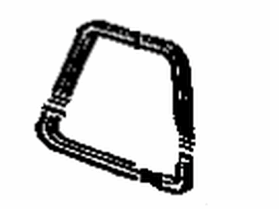 Toyota 64812-89102 Weatherstrip, Back Window Glass