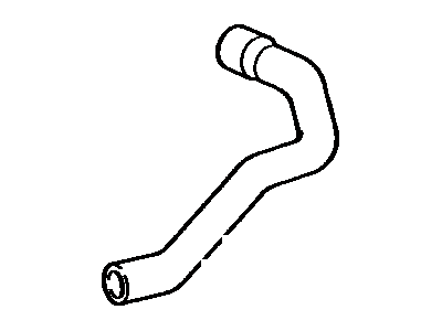 Toyota 16572-38080 Hose, Radiator, Outlet