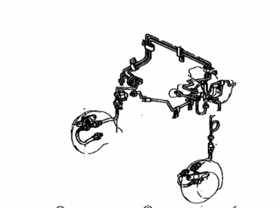 Toyota 47321-35150 Tube, Rear Brake