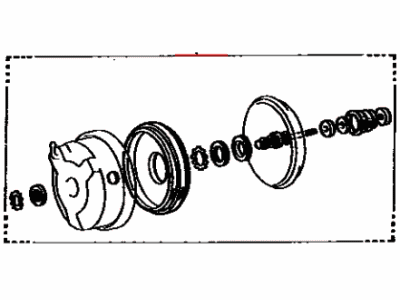 Toyota Pickup Brake Booster - 04443-35120