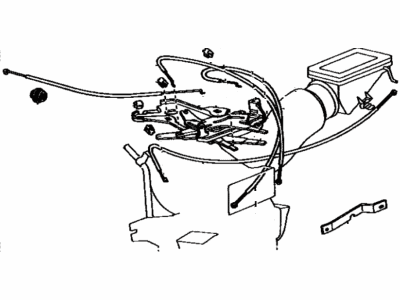 Toyota 55910-89114 Control Assy, Heater Or Boost Ventilator