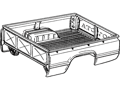 Toyota 66000-95F11 Body Assembly, Rear