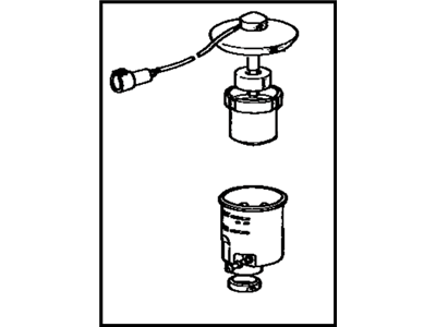 Toyota 47202-35100 Reservoir Set, Brake Master Cylinder