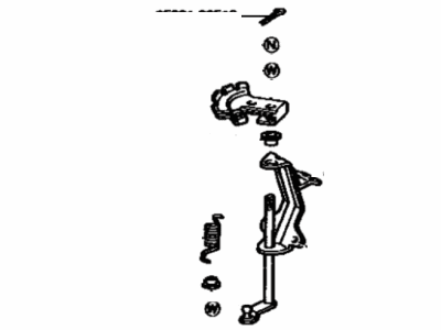 Toyota 78100-89102 Link, Accelerator