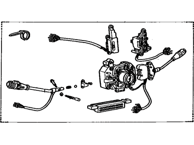 1981 Toyota Pickup Turn Signal Switch - 84310-35170