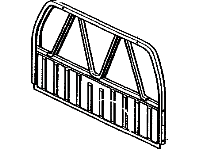 Toyota 65470-89104 Frame Assembly, Rear Body Guard